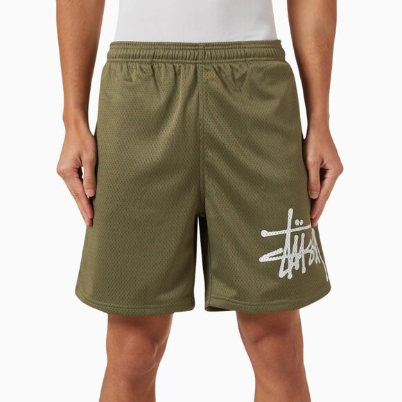 Stussy Basic 'Olive' Mesh Short - Picture 5 of 5